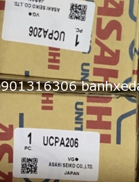 Gối đỡ ASAHI UCPA206, Vòng bi ASAHI UCPA206, lắp cho trục 30mm