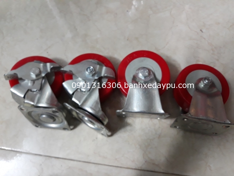 Bánh xe TPU 75x25mm Bánh xe TPU 75x25mm