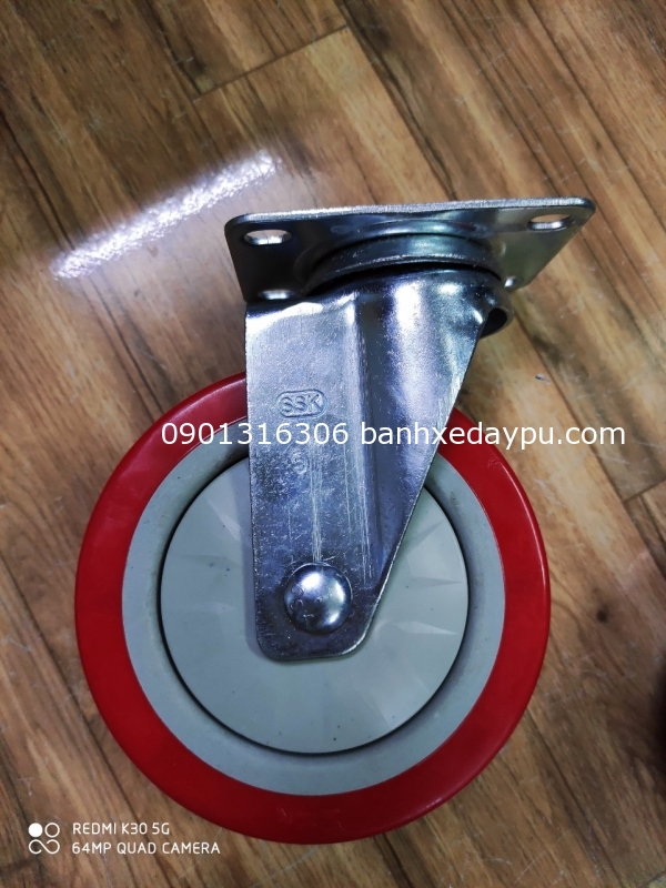 Bánh xe xoay 360 độ 125x32 hay bánh 5in Bánh xe xoay 360 độ 125x32 hay bánh 5in
