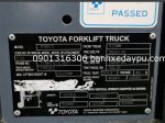 Xe nâng điện TOYOTA FORKLIFT TRUCK 7FBR15