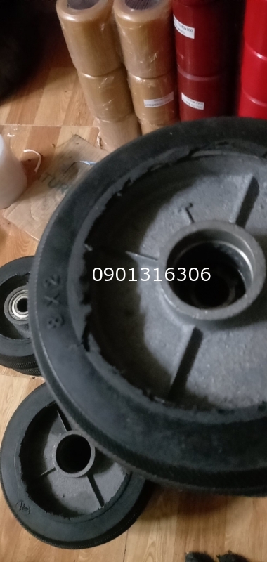 Banh xe cao su 8x2 bac đạn cốt 6203 Banh xe cao su 8x2 bac đạn cốt 6203