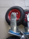 Bánh đặc cao su 250-4 xoay 360 độ càng 6mm