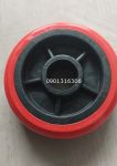 Bánh TPU đỏ 130x50 bac đan 6203mm